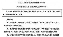大北农最新爆料,揭秘农业科技新突破